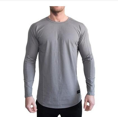 Breathable Men’s Fitness T-Shirt – Autumn Gym Wear Spain
