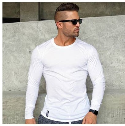 Breathable Men’s Fitness T-Shirt – Autumn Gym Wear Spain
