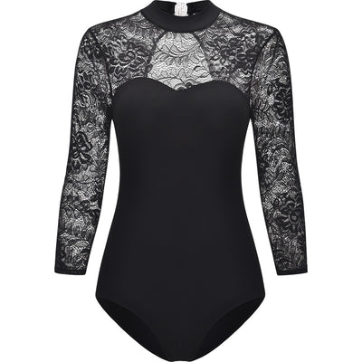 Lace Ballet Body Suit Women s All in one Aerial Yoga Suit
