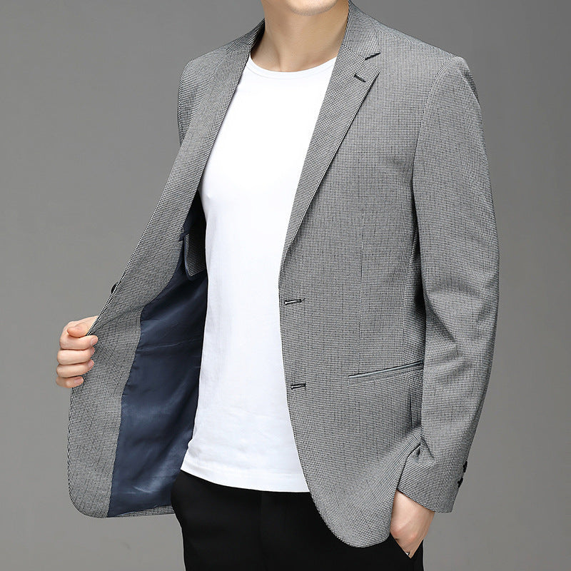 Mens Plaid Blazer