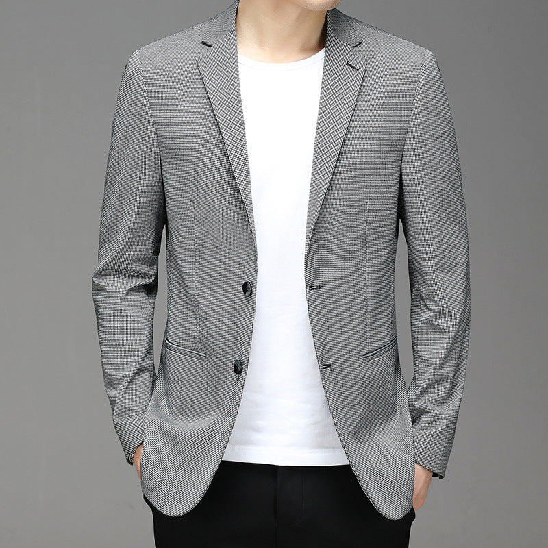 Mens Plaid Blazer