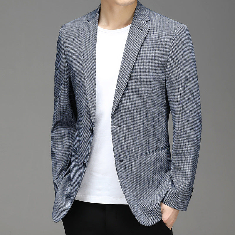 Mens Plaid Blazer