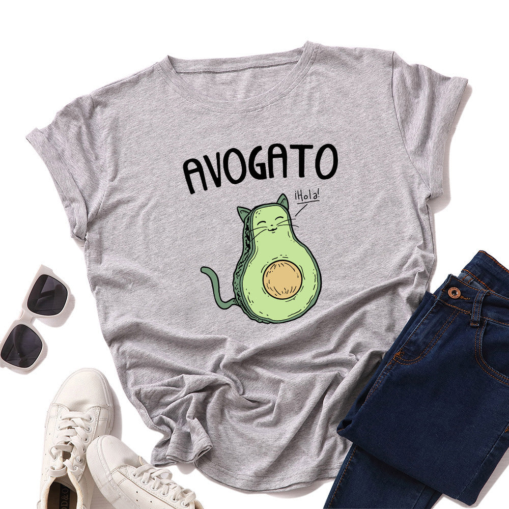 Loose Cotton T Shirt