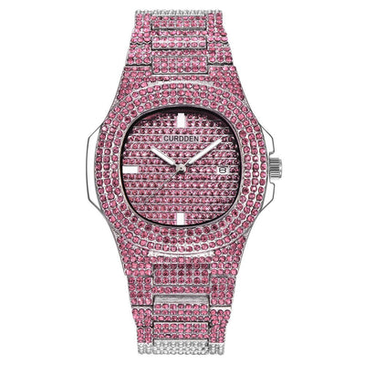 Dropshipping ICE-Out Bling Diamond Luxury Watch Men Gold Hi