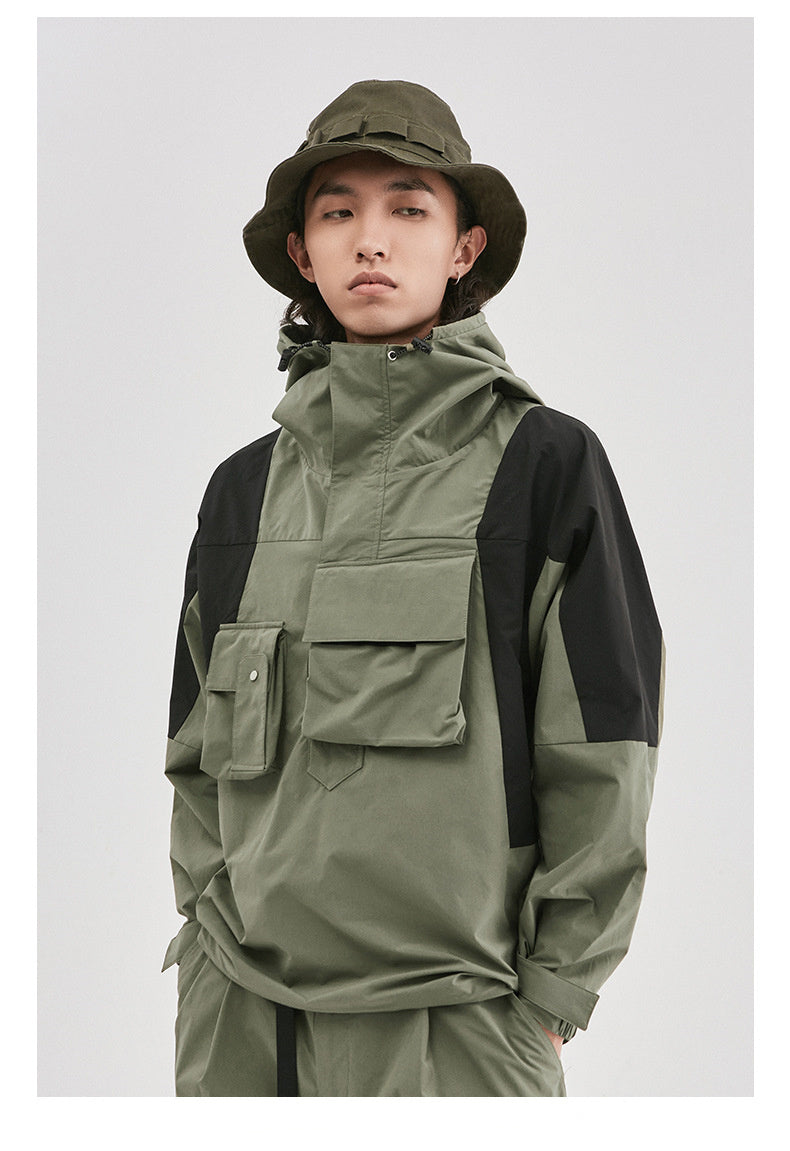 Trendy Loose Tooling Suit for Men – Urban Street Style