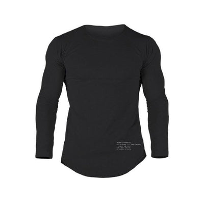 Breathable Men’s Fitness T-Shirt – Autumn Gym Wear Spain