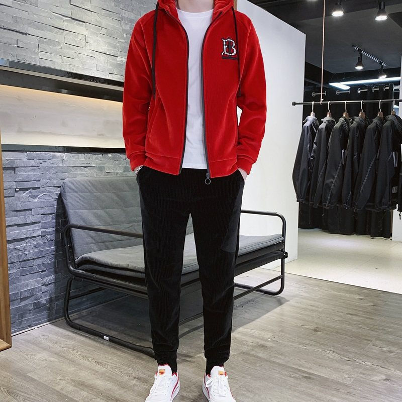 Gold Velvet Tracksuit for Men | Stylish & Comfy Set Spain
