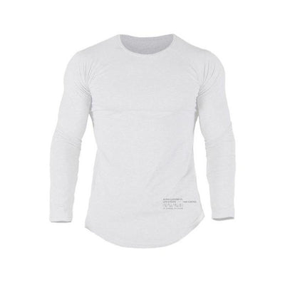 Breathable Men’s Fitness T-Shirt – Autumn Gym Wear Spain