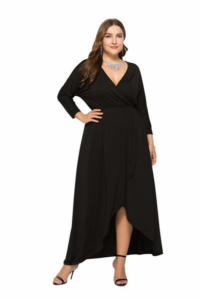 Elegant V-Neck Dress