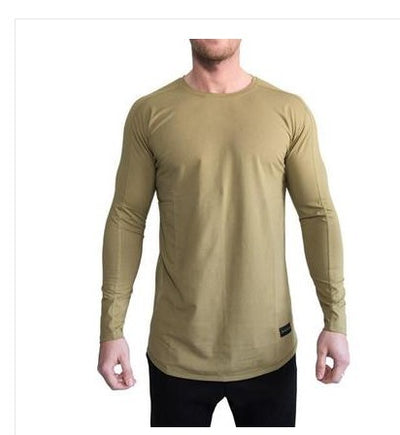 Breathable Men’s Fitness T-Shirt – Autumn Gym Wear Spain