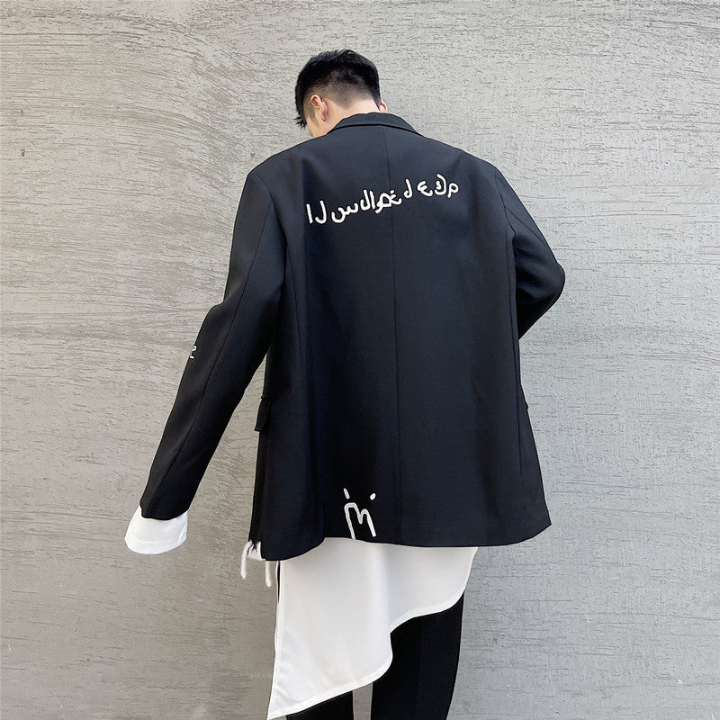 Trendy Graffiti Tracksuit for Men | Streetwear Leisure Suit