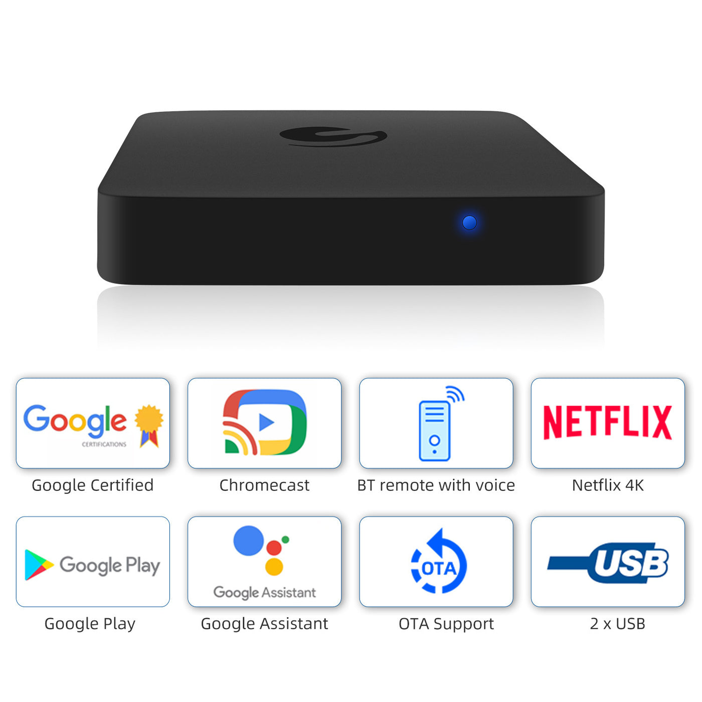 Android Set-top Box Ematic Google Certificated Tvbox