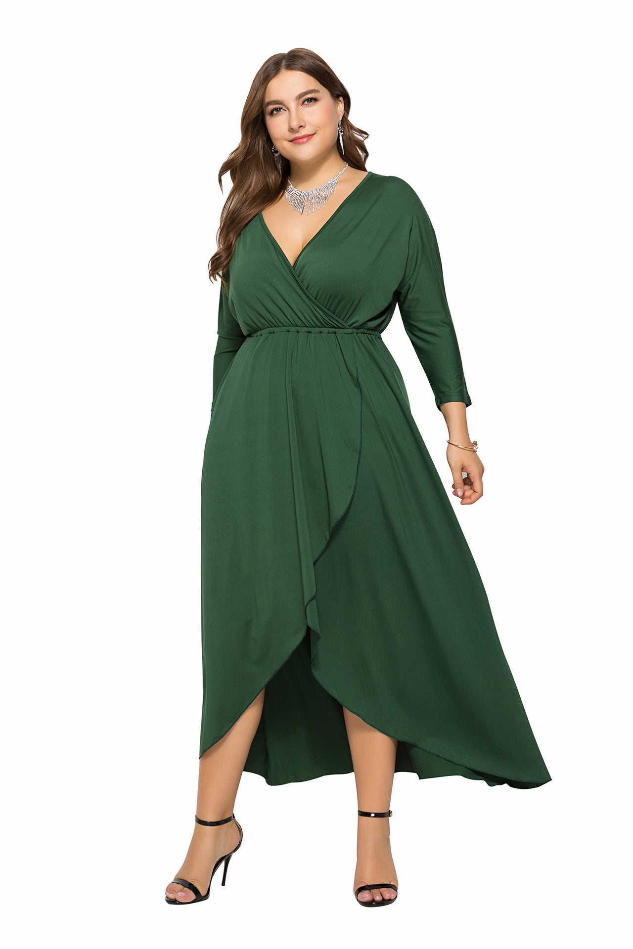 Elegant V-Neck Dress