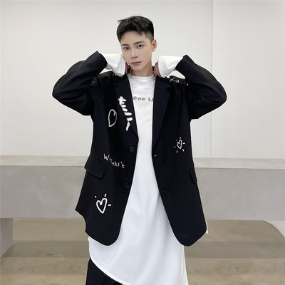 Trendy Graffiti Tracksuit for Men | Streetwear Leisure Suit