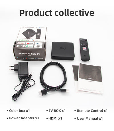 Android Set-top Box Ematic Google Certificated Tvbox