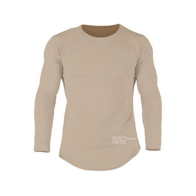Breathable Men’s Fitness T-Shirt – Autumn Gym Wear Spain