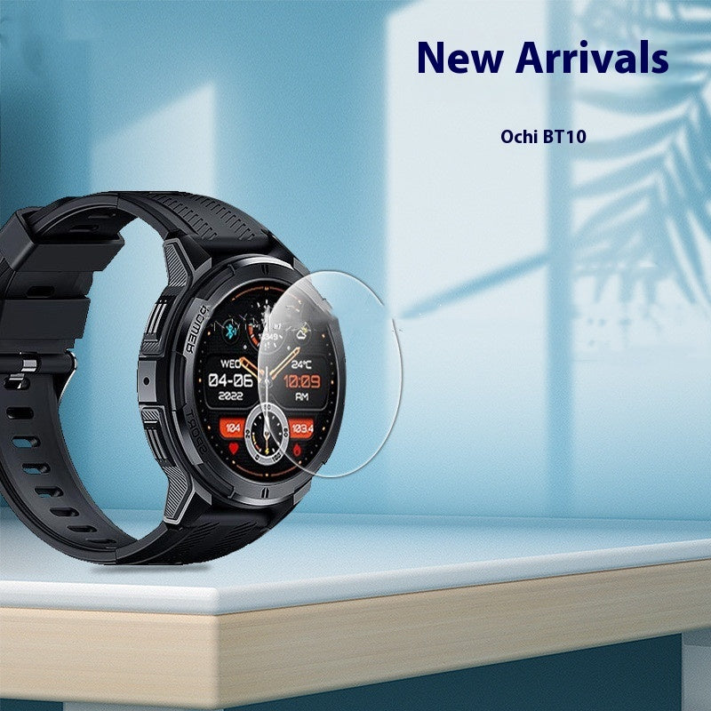 Suitable For Ouqi BT10 Wristwatch Tempered Screen Protector Glass Film