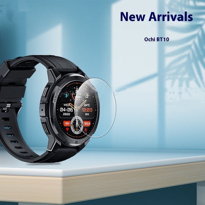 Suitable For Ouqi BT10 Wristwatch Tempered Screen Protector Glass Film