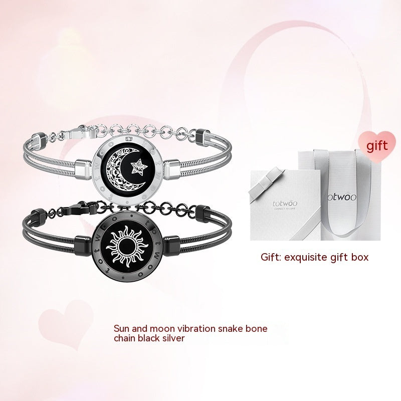 Couple Leather  Interactive Bracelet