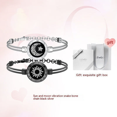 Couple Leather  Interactive Bracelet