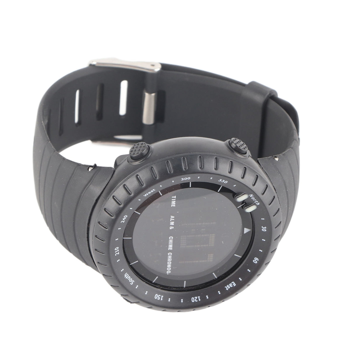 HZ500 Digital Electronic Watches Multifunctional Waterproof Wristwatch for Outdoor Sports Daily Use Black