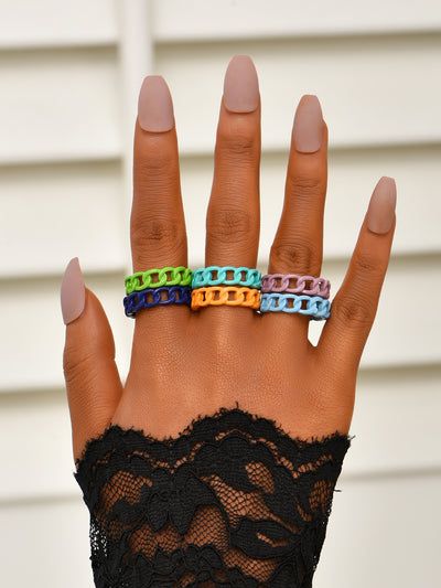 Geometry Suit Ring Women
