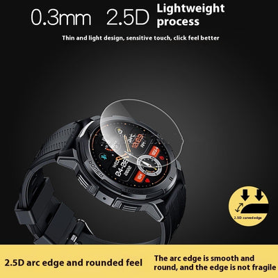 Suitable For Ouqi BT10 Wristwatch Tempered Screen Protector Glass Film