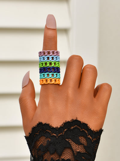Geometry Suit Ring Women