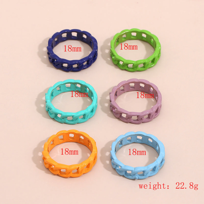 Geometry Suit Ring Women