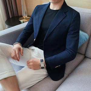 Stylish Waffle Casual Jacket for Men