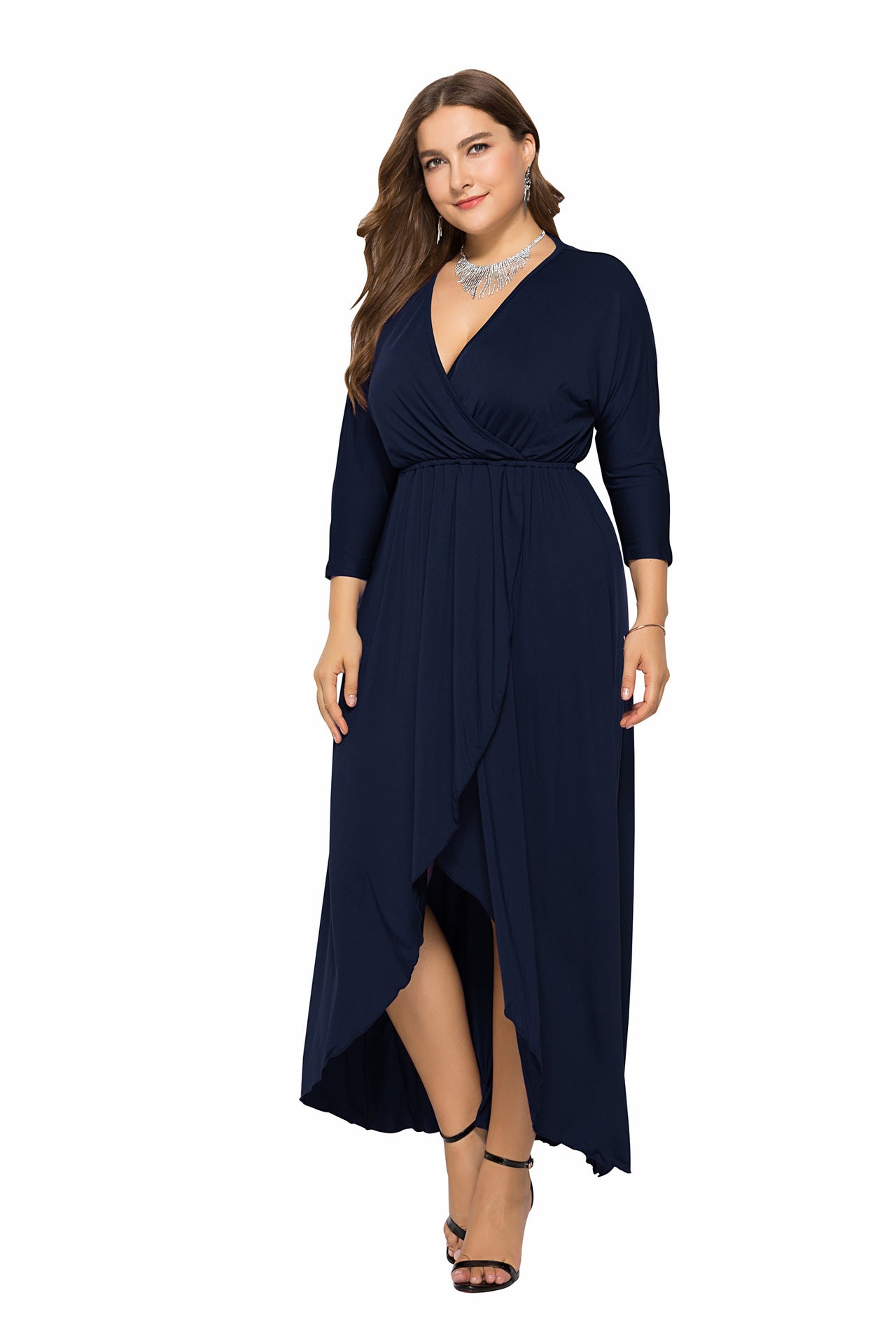 Elegant V-Neck Dress