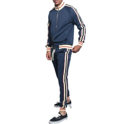 Trendy Sports Men Two-Piece Suit 