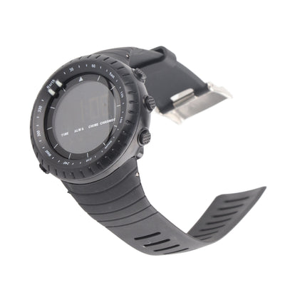 HZ500 Digital Electronic Watches Multifunctional Waterproof Wristwatch for Outdoor Sports Daily Use Black
