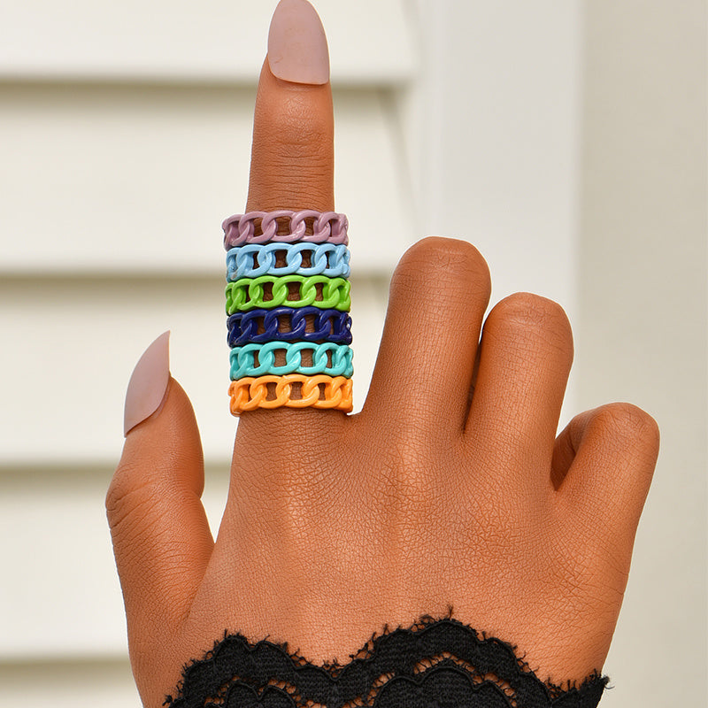 Geometry Suit Ring Women