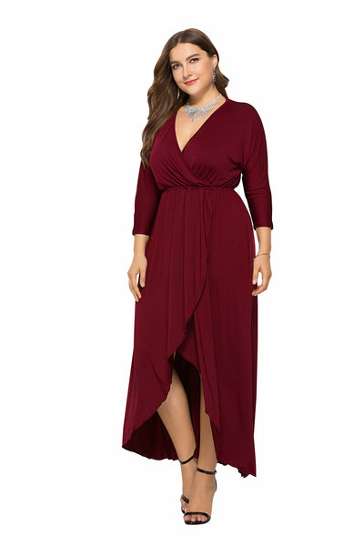 Elegant V-Neck Dress