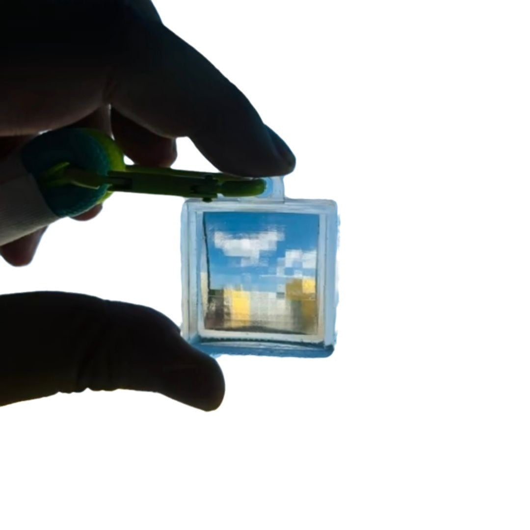 Fashion Pixel Filter Keychain Acrylic Pendant
