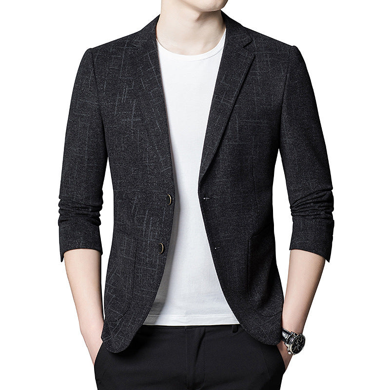 Korean Slim Fit Men’s Suit | Stylish Casual Blazer Spain