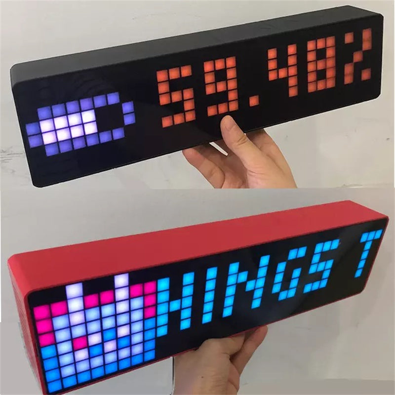 Creative Color LED Smart Pixel Clock