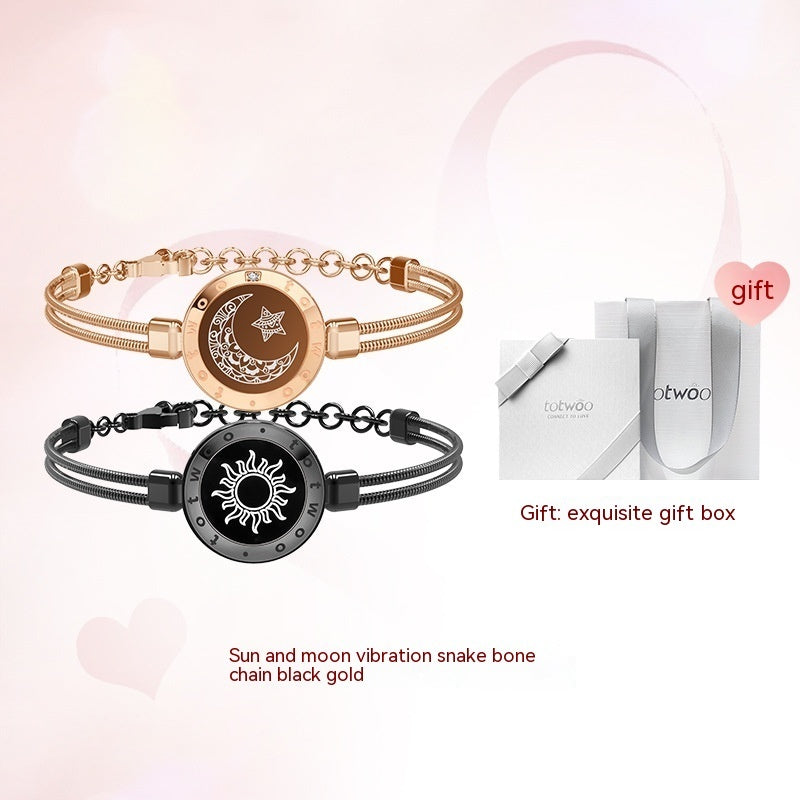 Couple Leather  Interactive Bracelet