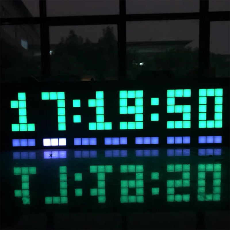 Creative Color LED Smart Pixel Clock