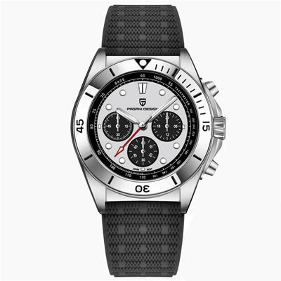 Men's Quartz Chronograph Watch Stainless Steel