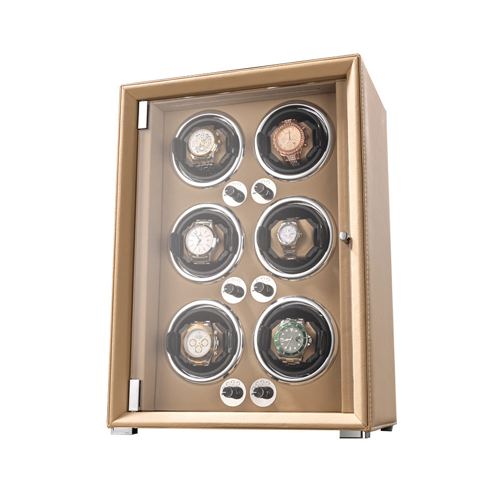 Leather Automatic Watch Winder box