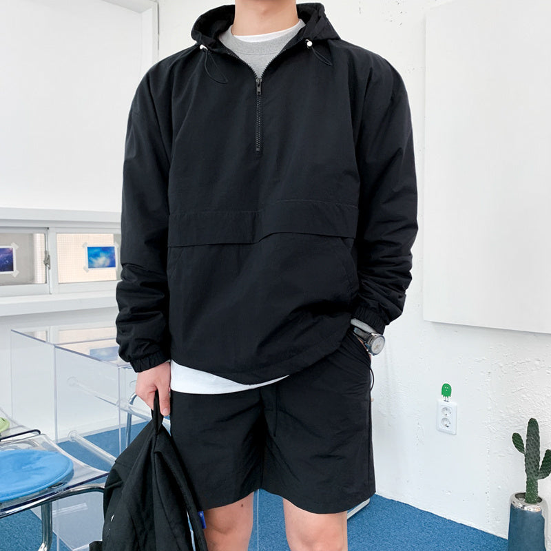 Men's Korean Hoodie Jacket | Stylish Autumn Pullover Coat