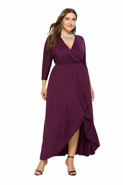 Elegant V-Neck Dress
