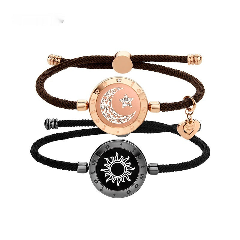 Couple Leather  Interactive Bracelet