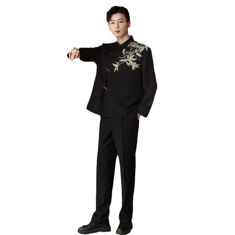 Elegant Zhongshan Wedding Suit for Men
