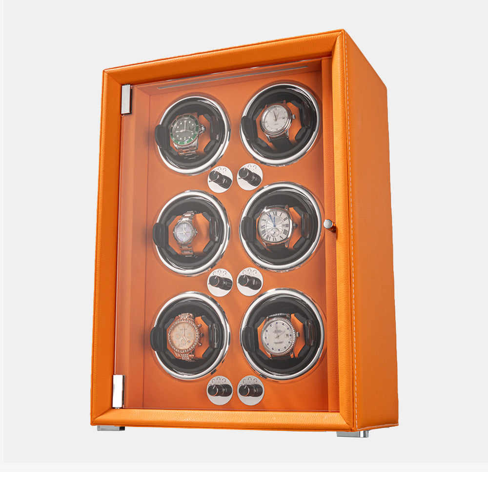 Leather Automatic Watch Winder box