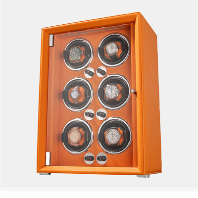 Leather Automatic Watch Winder box