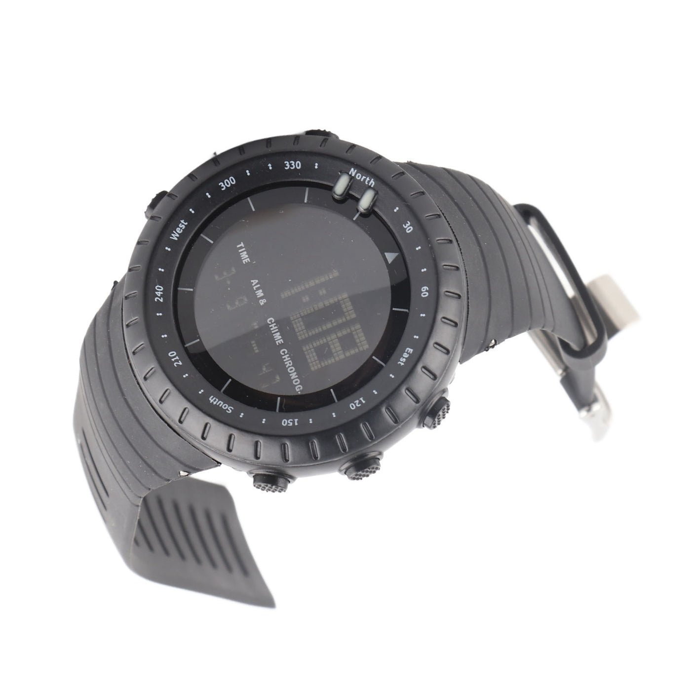 HZ500 Digital Electronic Watches Multifunctional Waterproof Wristwatch for Outdoor Sports Daily Use Black
