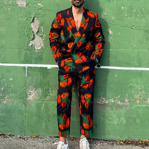 Custom Striped Suit for Men – Stylish & Tailored Fit